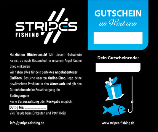 Stripes Fishing Geschenkgutschein