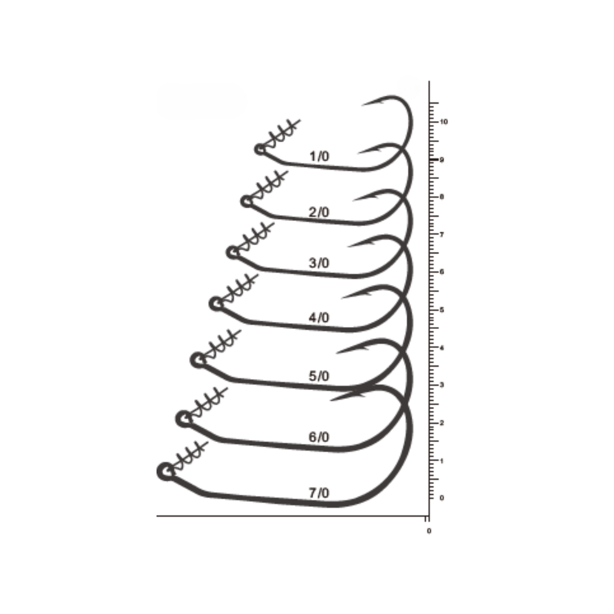 Stripes Offset Screw Hook (3 Stück)