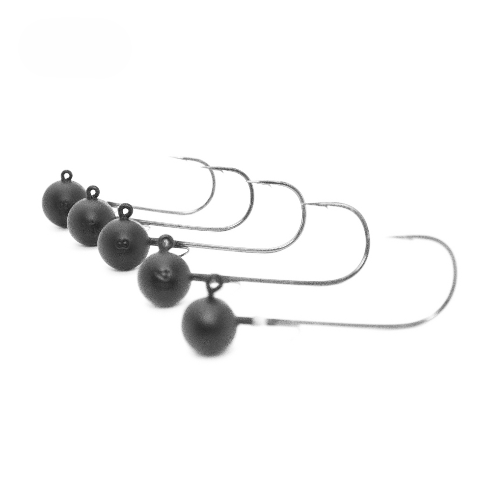 Stripes Tungsten Round Jig 3/0